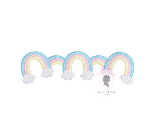 St. Patrick's Day Rainbow Row Frame