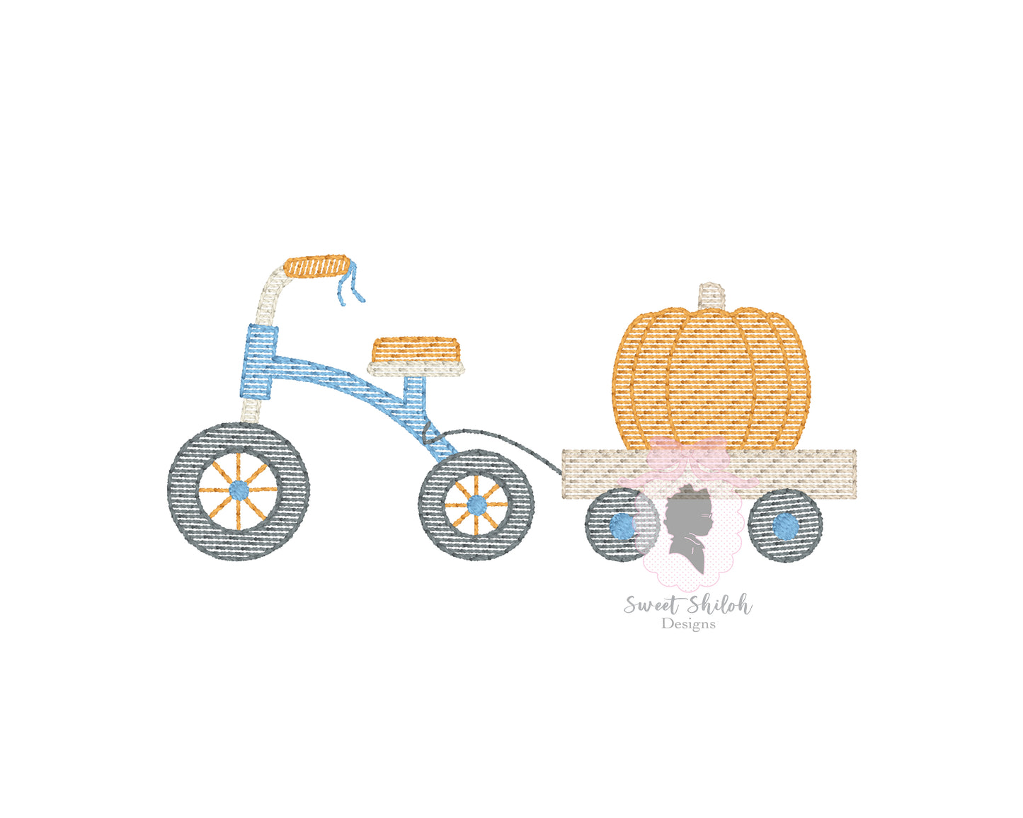 Thanksgiving Tricycle Sketch