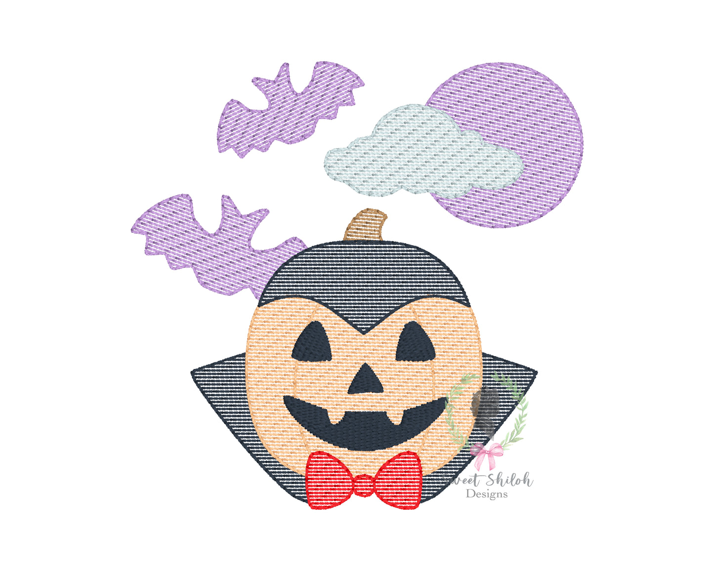 Vampire Pumpkin Sketch