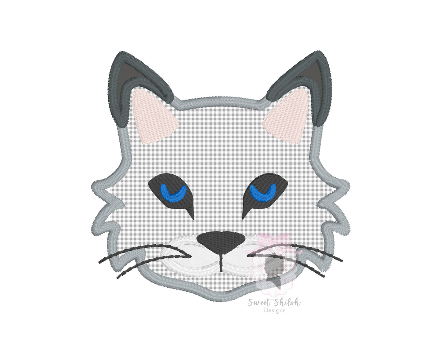 Wildcat Satin Stitch Applique