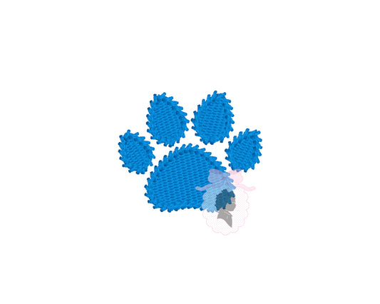 Wildcat Paw Print Mini Fill