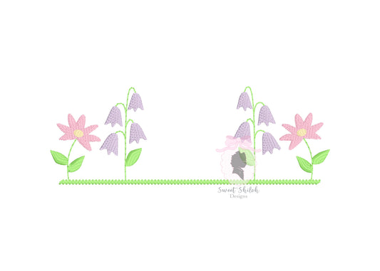 Wildflower Monogram Fill Frame
