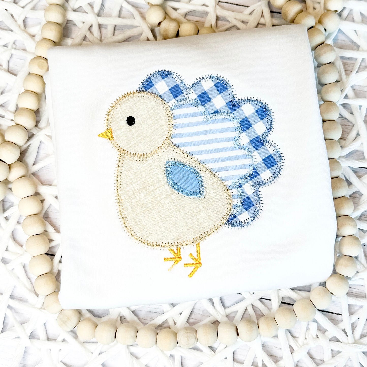 Thanksgiving Turkey Zigzag Stitch Applique