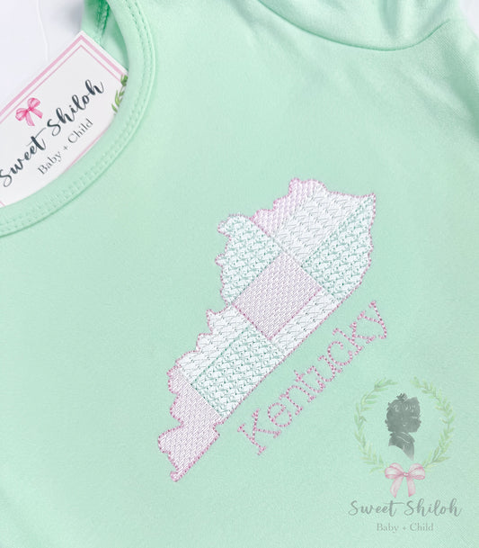 Kentucky State Quilt Motif Sketch