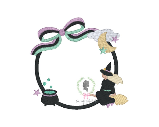 Flying Witch Frame Fill