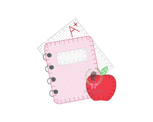 A+ Homework Blanket Stitch Applique
