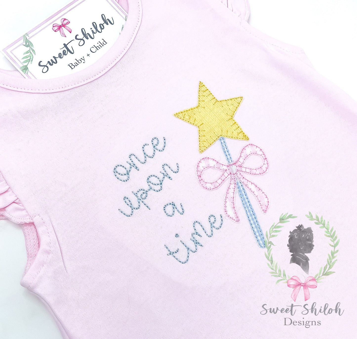 Magic Wand Blanket Stitch Applique