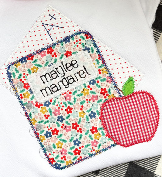 A+ Homework Zigzag Stitch Applique