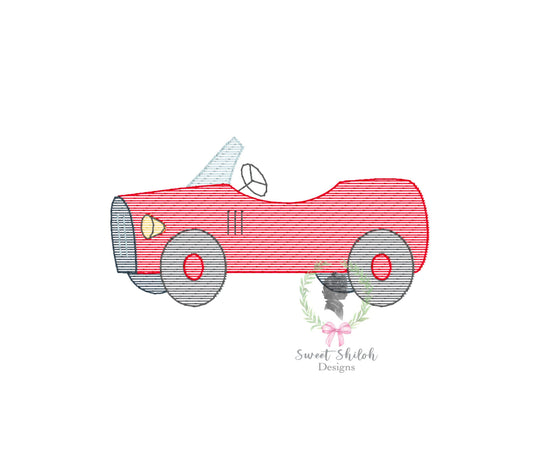 Vintage Car Sketch