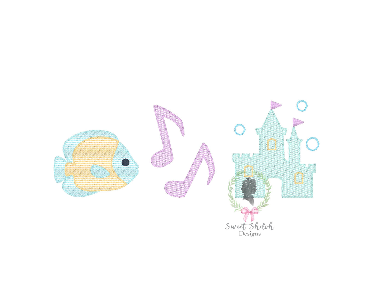 Sea Princess Trio Sketch