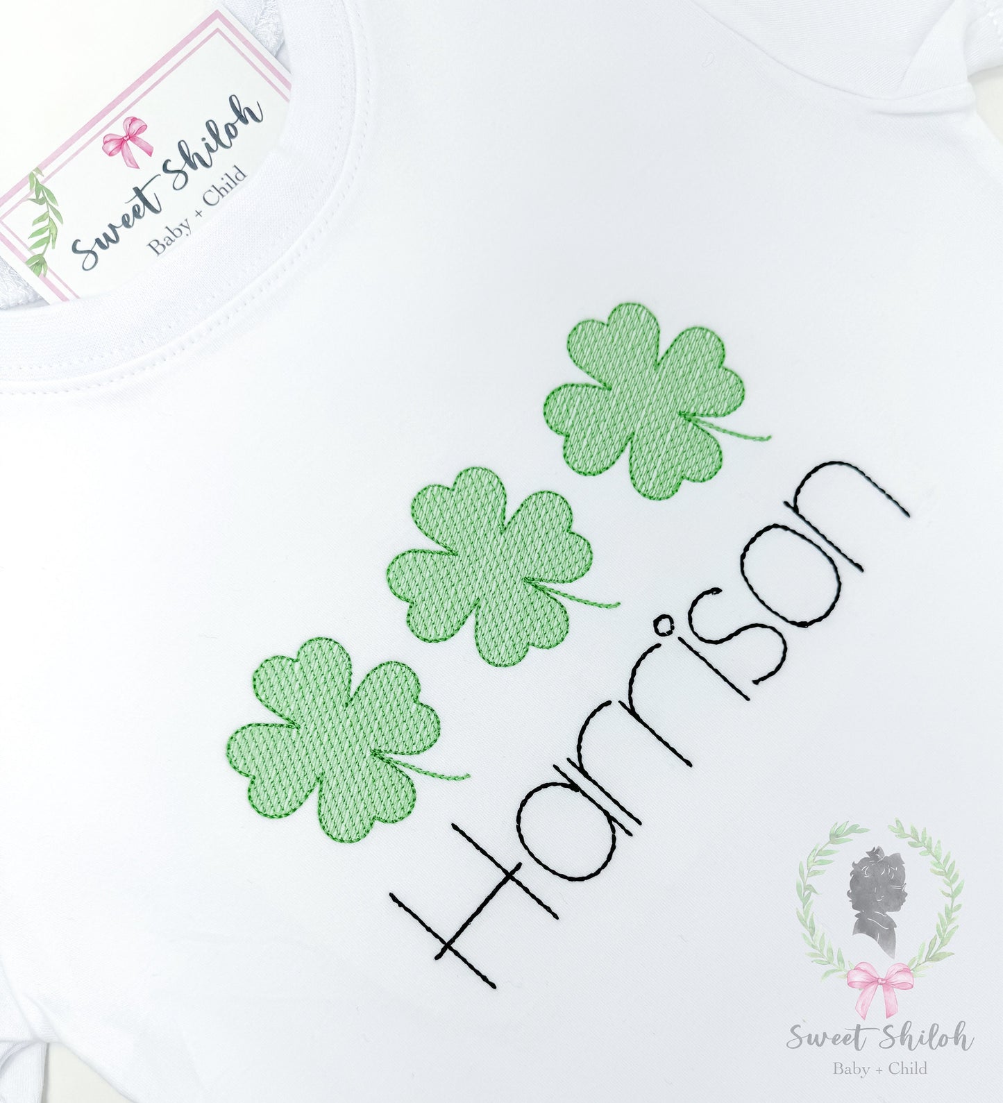 St. Patrick's Day Shamrock Trio Sketch