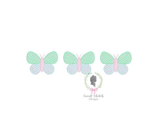 Butterfly Trio Sketch