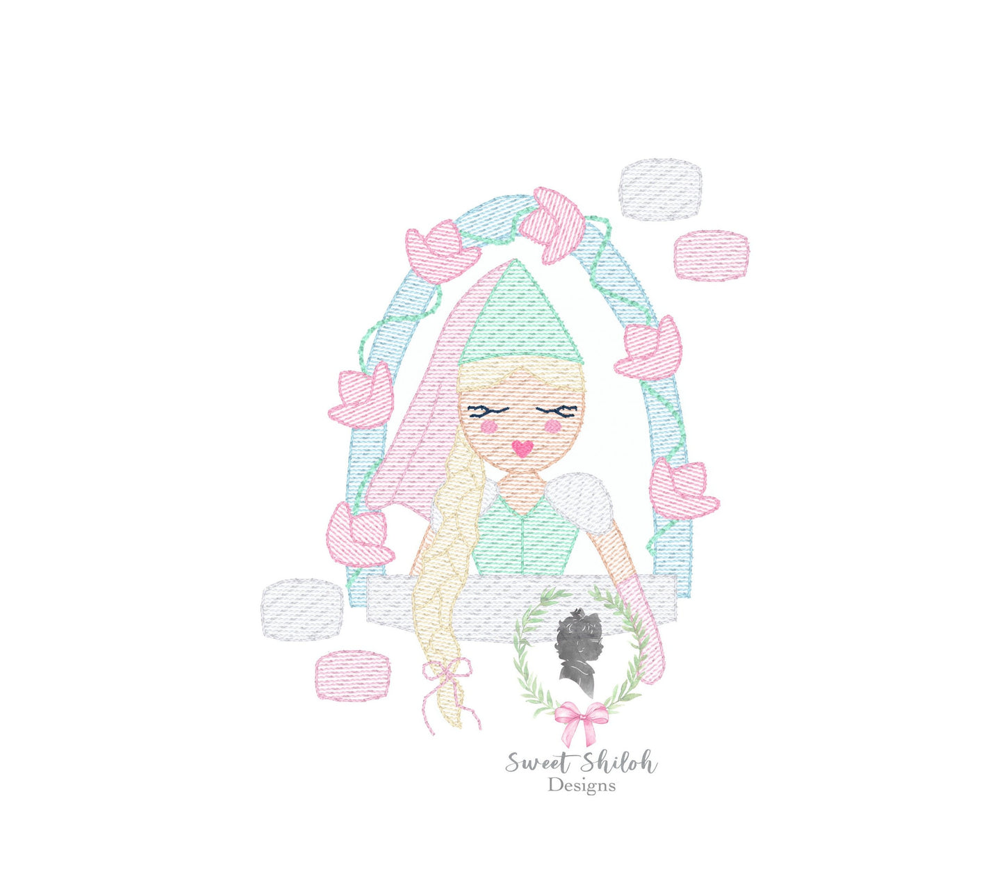 Tower Princess Sketch