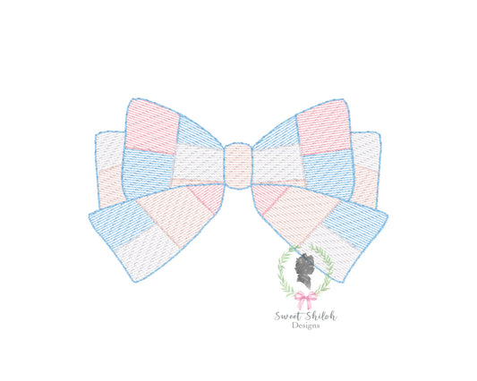 Quilt Bow Sketch