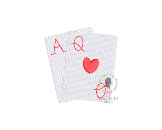 Hearts Playing Card Mini Fill