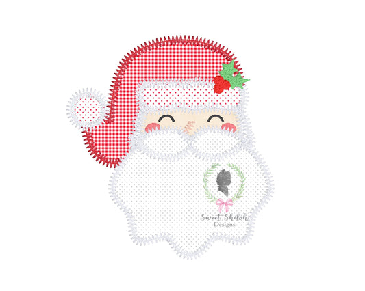 St. Nick Zigzag Stitch Applique