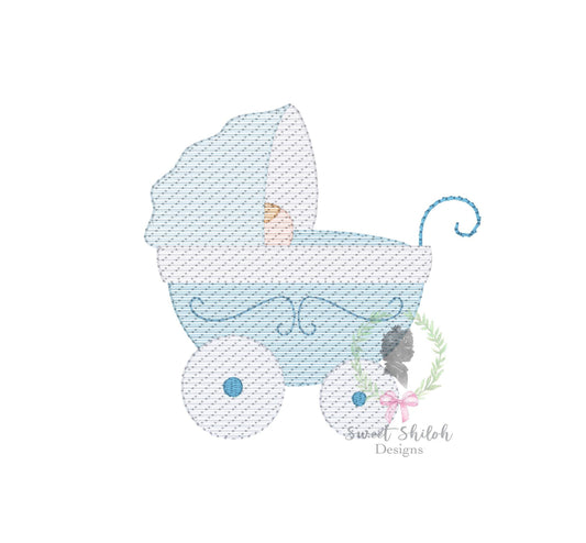 Baby Carriage Sketch